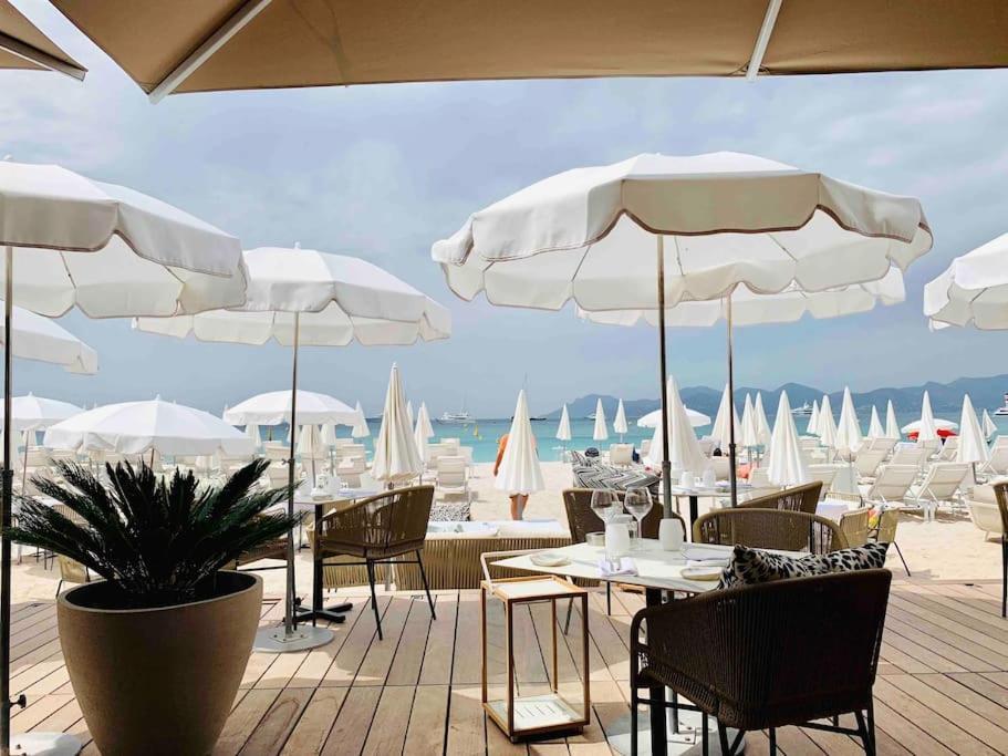 Mythique Miramar Cannes Croisette Terrasse Clim Parking Wifi Extérieur photo